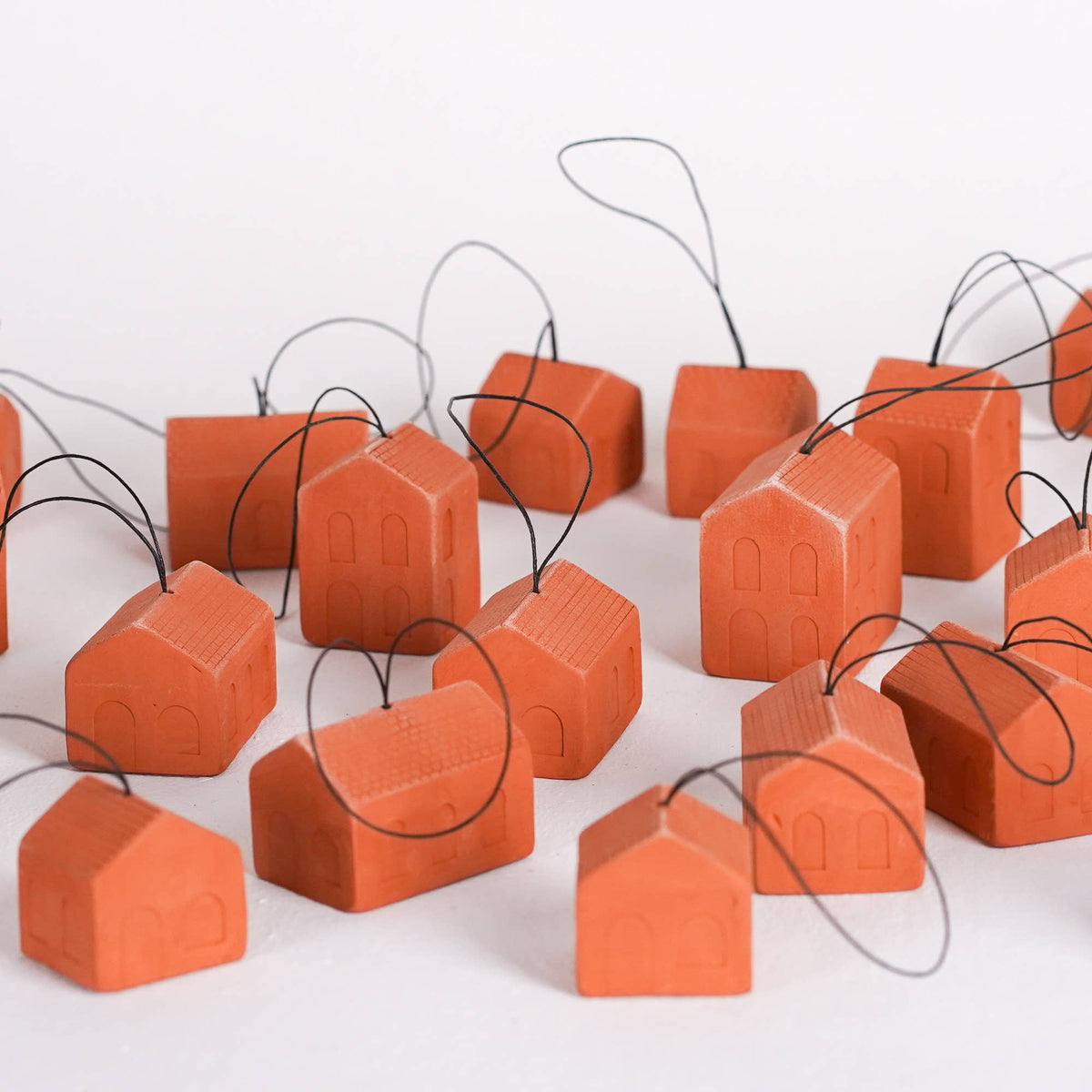 Terracotta House Ornament