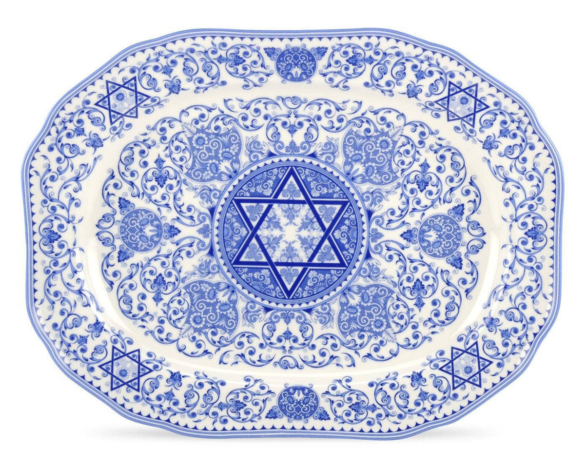 Spode Judaica Oval Platter - 14"