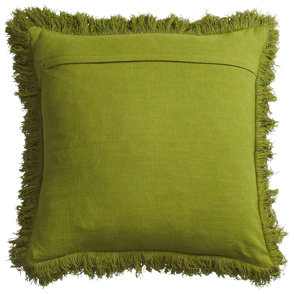 Vivi Appliqué Cushion - Juniper: Feather Insert