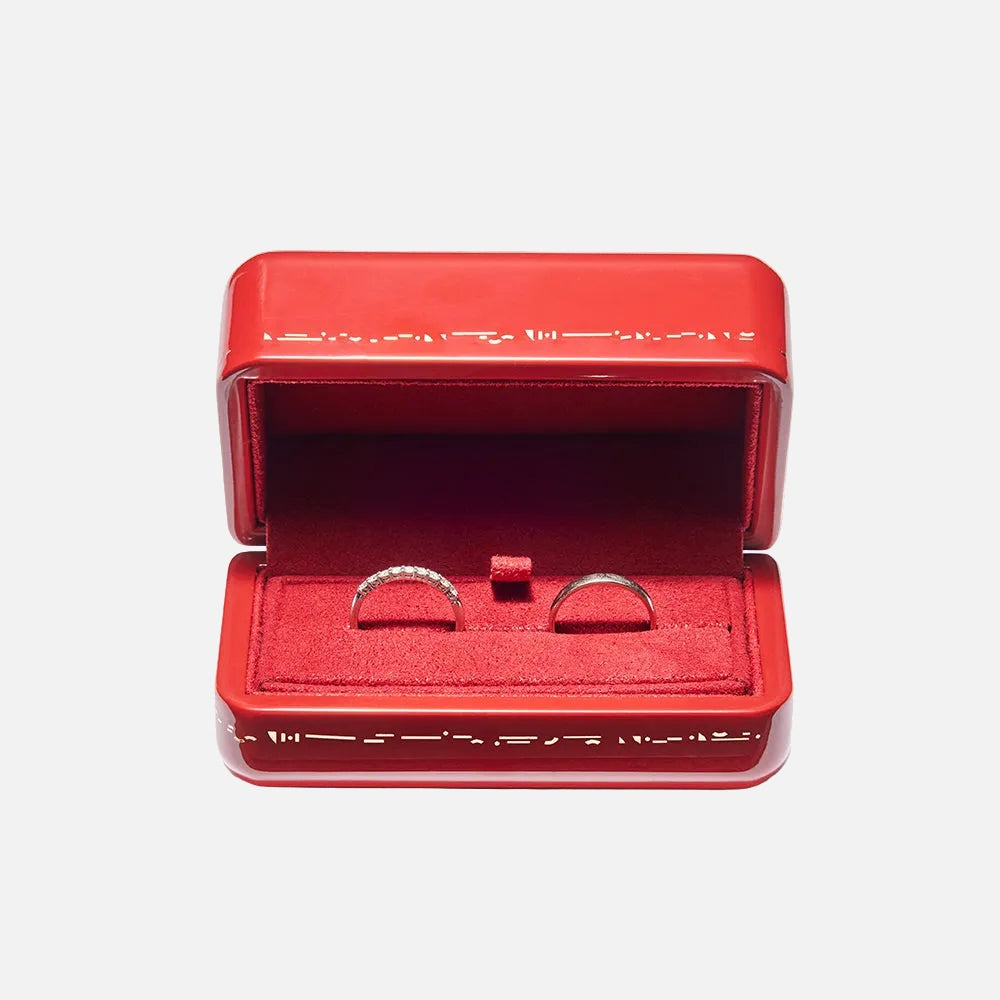 Will You? Ring Box - Royal Red