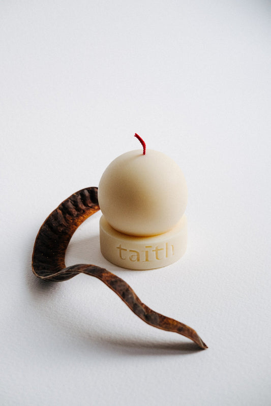 Taith Lu Candle - Cream