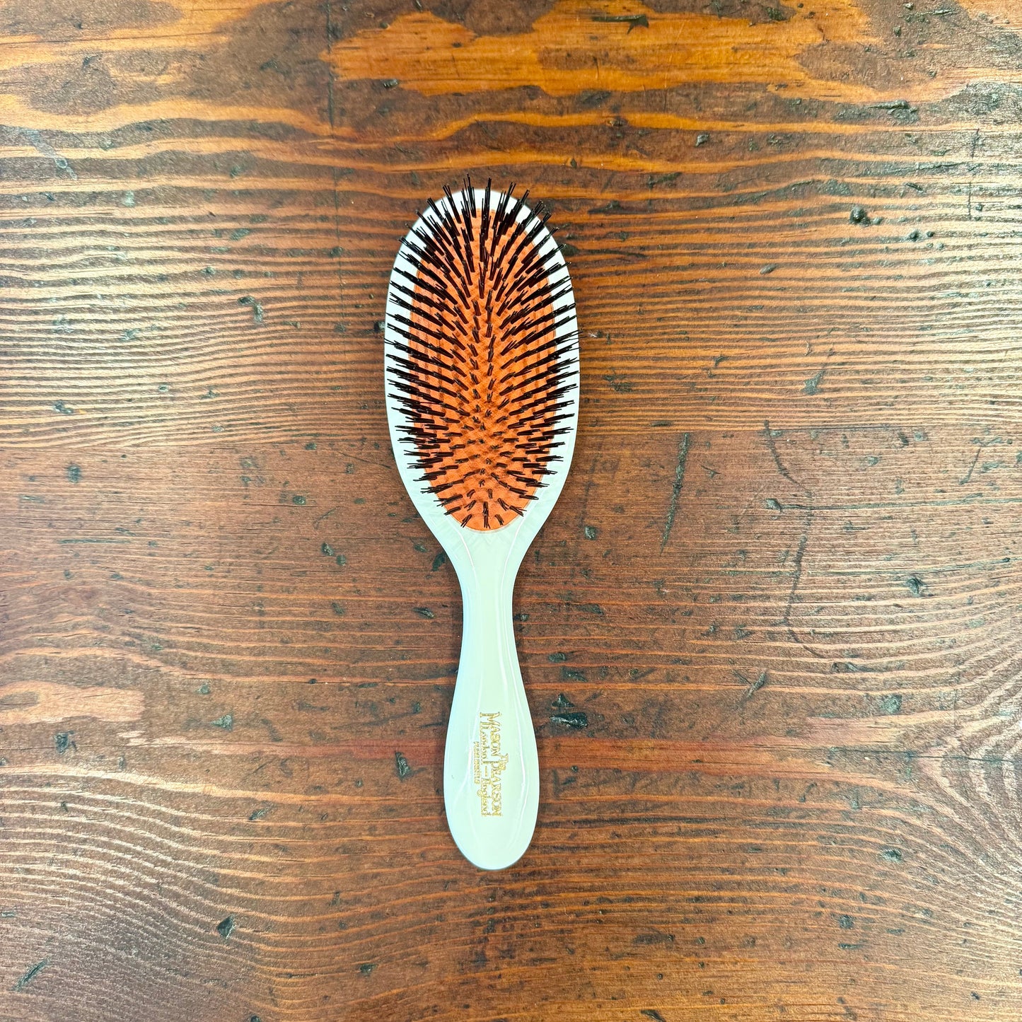 Pocket Boar Bristle - White