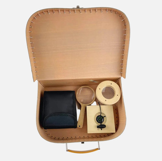 contents on explorer kit in box