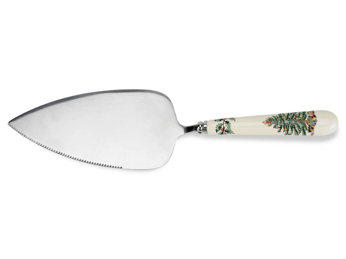 Spode Christmas Tree Cake Knife & Server
