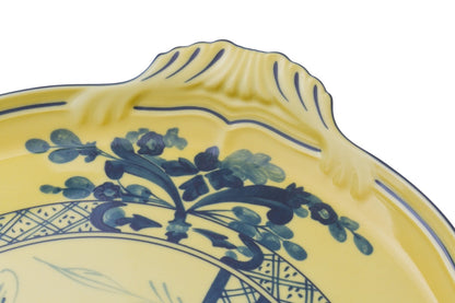 Ginori 1735 Oriente Italiano Round Cake Plate, Citrino