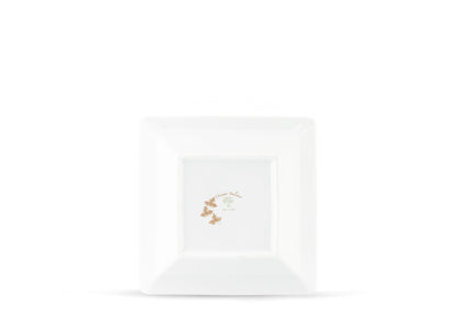 Ginori 1735 Oriente Italiano Small Square Change Tray, Meringa