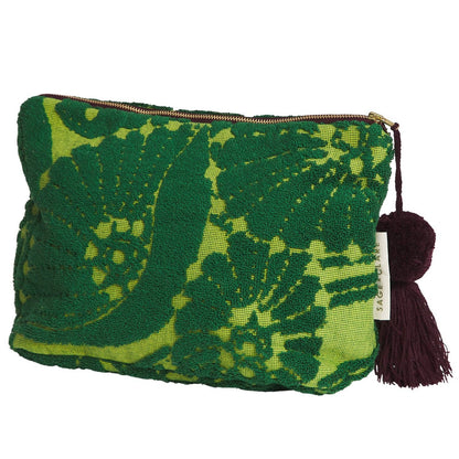 Lucia Terry Pouch - Kelp: Small