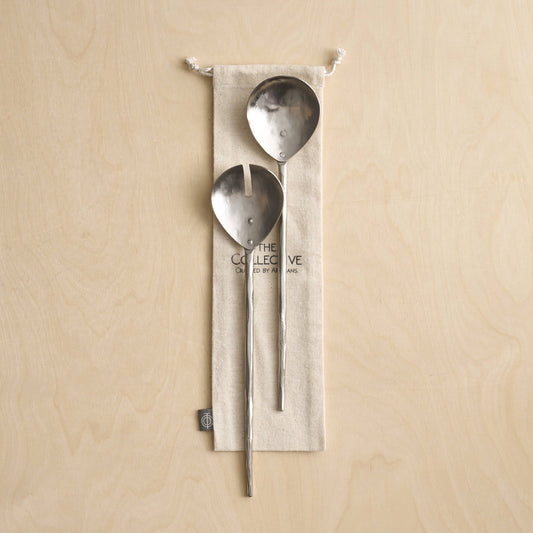 Forge Pewter Salad Servers - Set of 2*