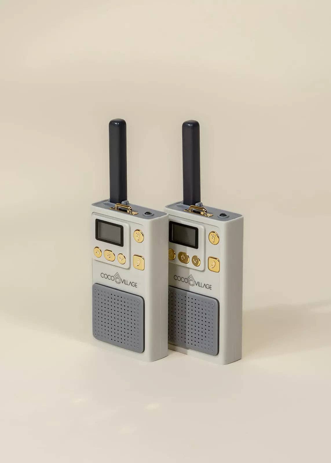 Set of 2 Walkie Talkies - Beige