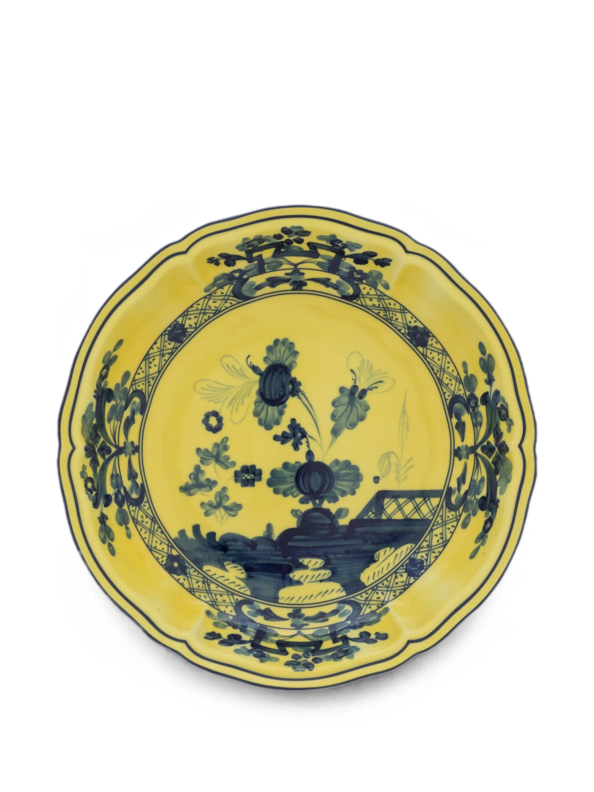 Ginori 1735 Oriente Italiano Fruit Holder, Citrino, detail