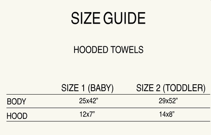 Dragonfly Stripe Cotton Terry Kids Hooded Towel: Toddler
