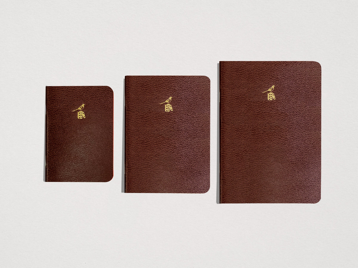 Bieffe Roma brown notebook