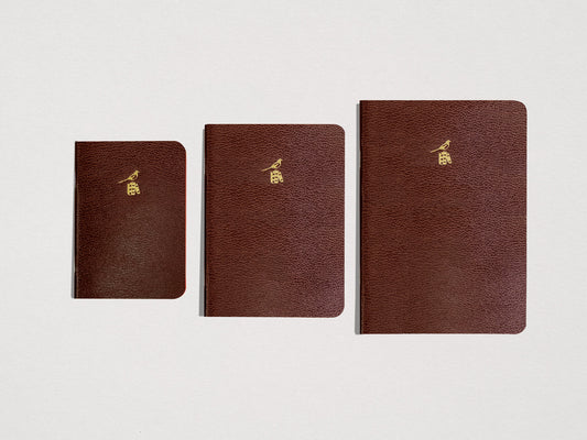 Bieffe Roma brown notebook