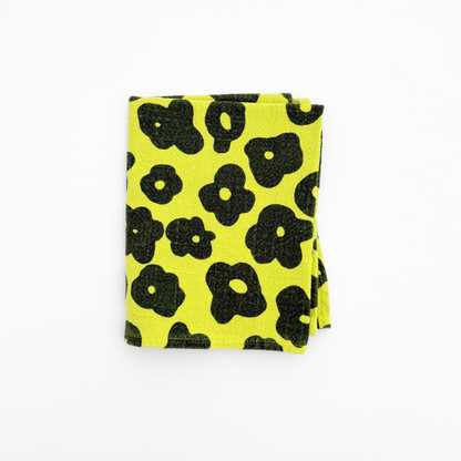 Textured Tea Towel - Celeste - Grass - Super Lime