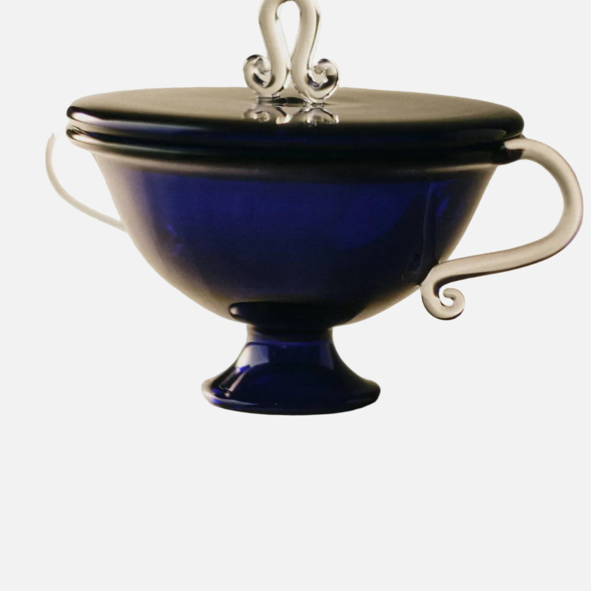 Preserves Jar, Blue/Clear