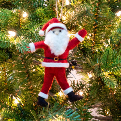 Ornament - Christmas Decor - Dancing Santa