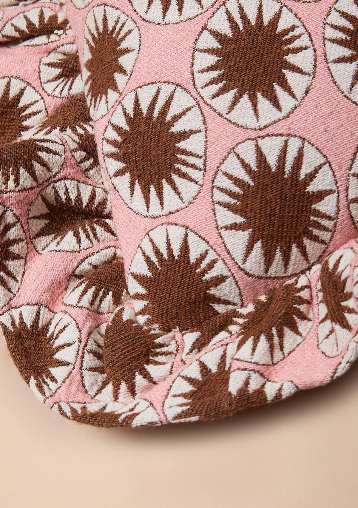 Cushion Cover in Pink Star