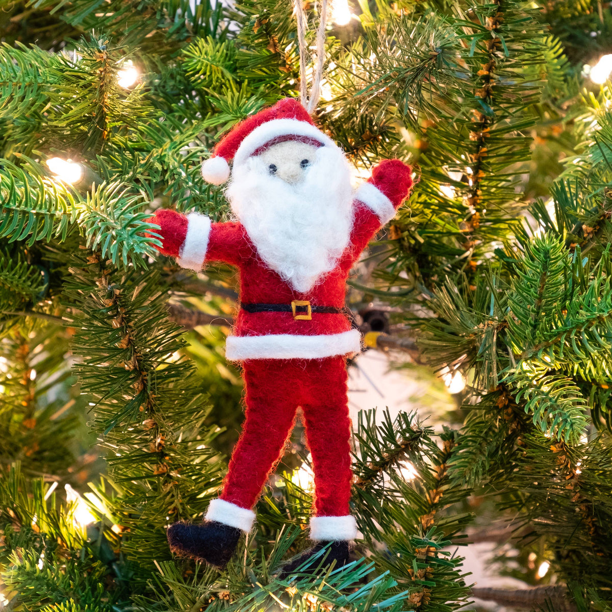 Ornament - Christmas Decor - Dancing Santa