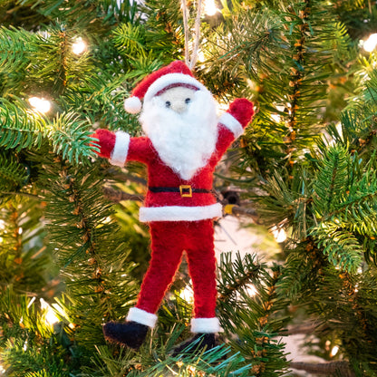 Ornament - Christmas Decor - Dancing Santa