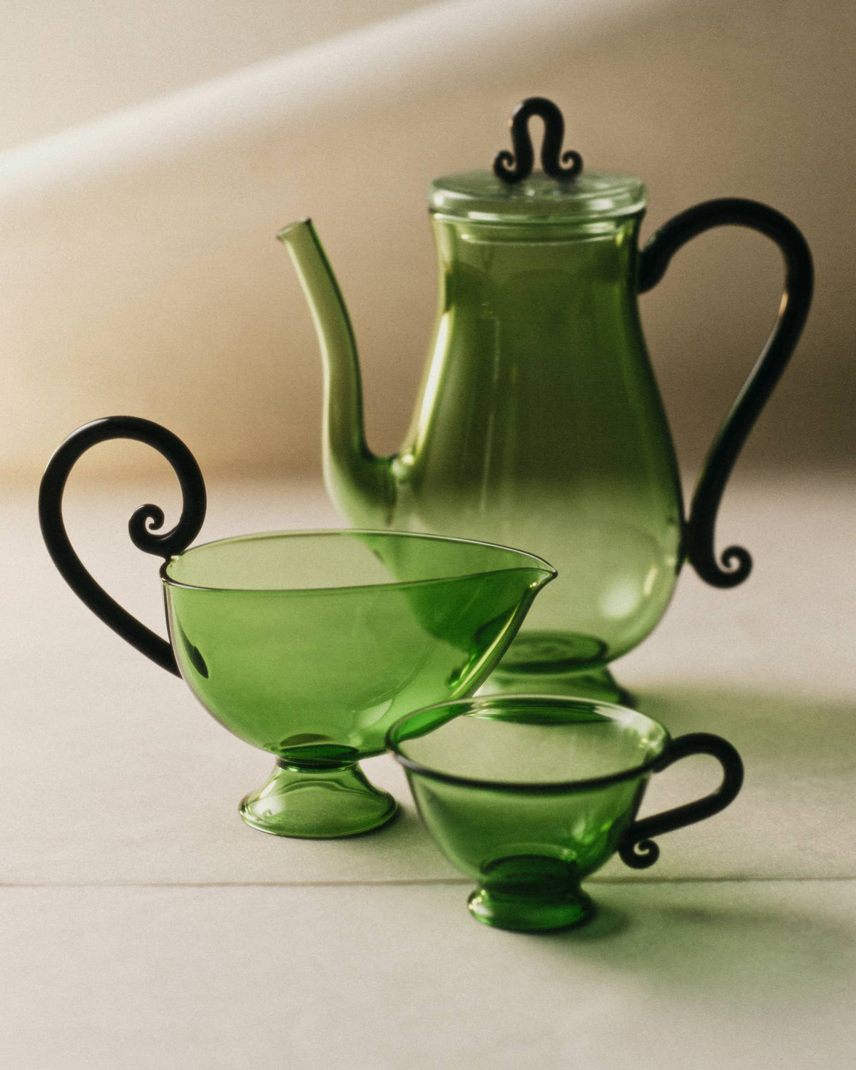 Sauciere, Green/Black
