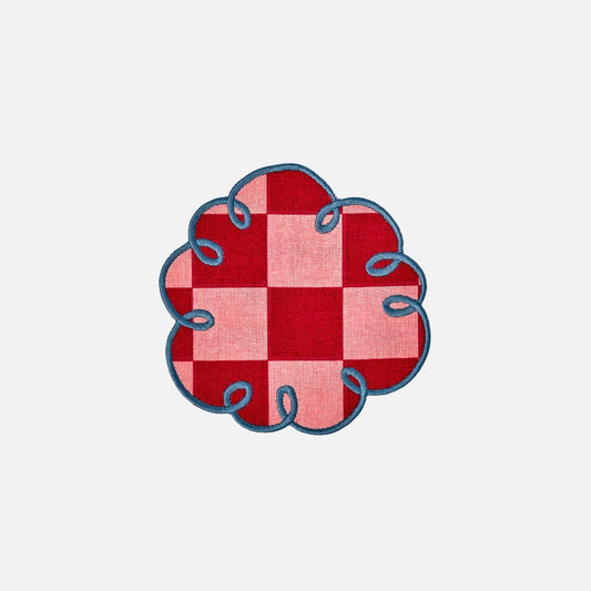 Bitossi Coaster — Rose/ Bordeaux Coasters