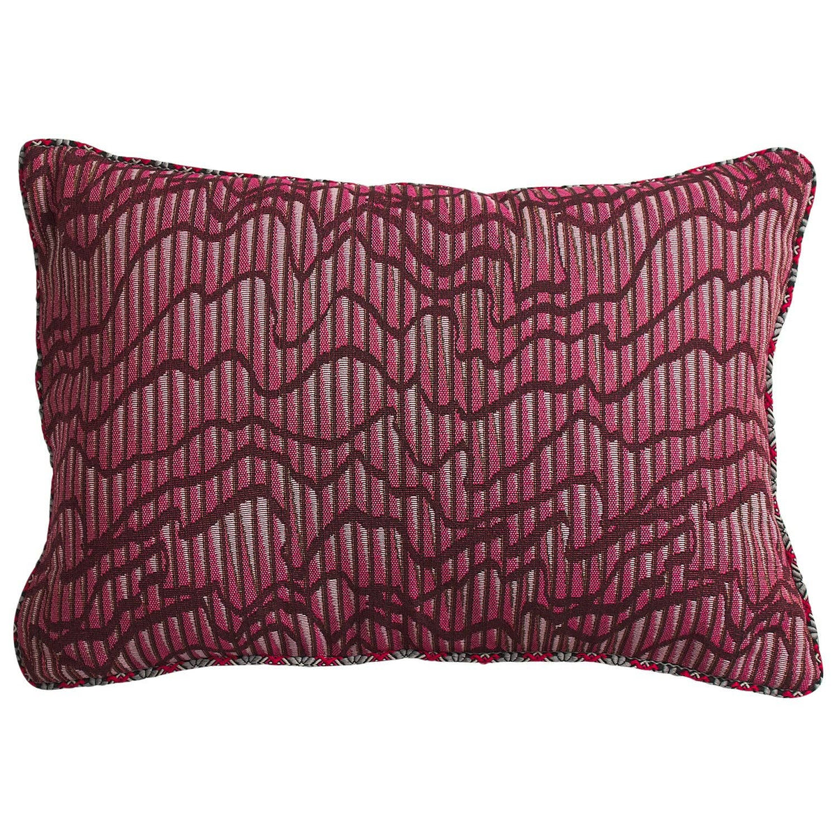 Hanna Jacquard Cushion: Feather Insert