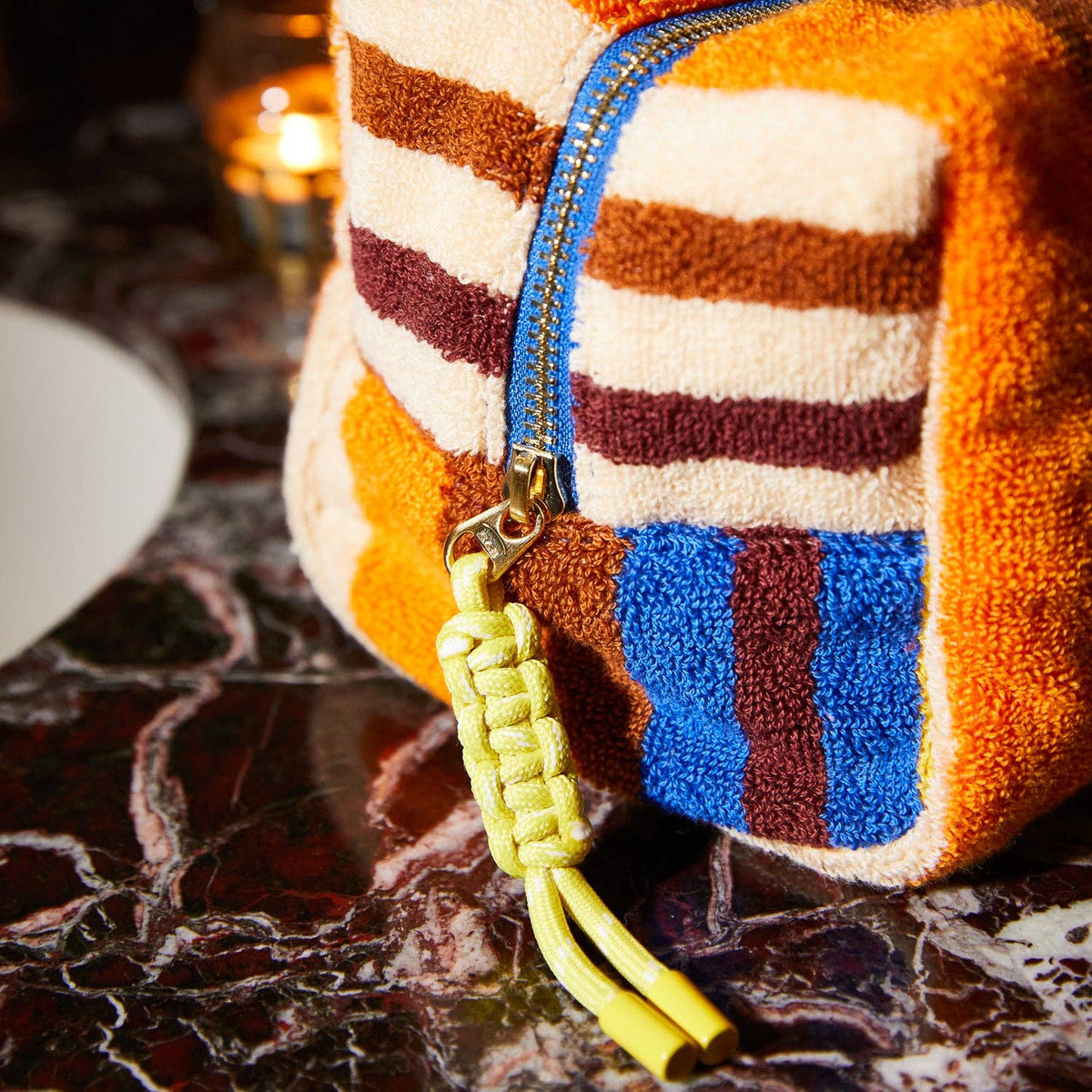 Nicolette Terry Pouch - Russet: Small