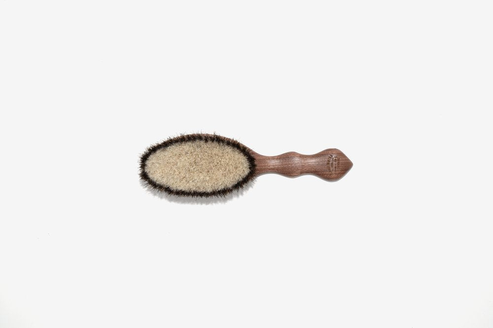Shoji Works walnut clothes brush for cashmere