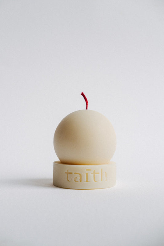 Taith Lu Candle - Cream