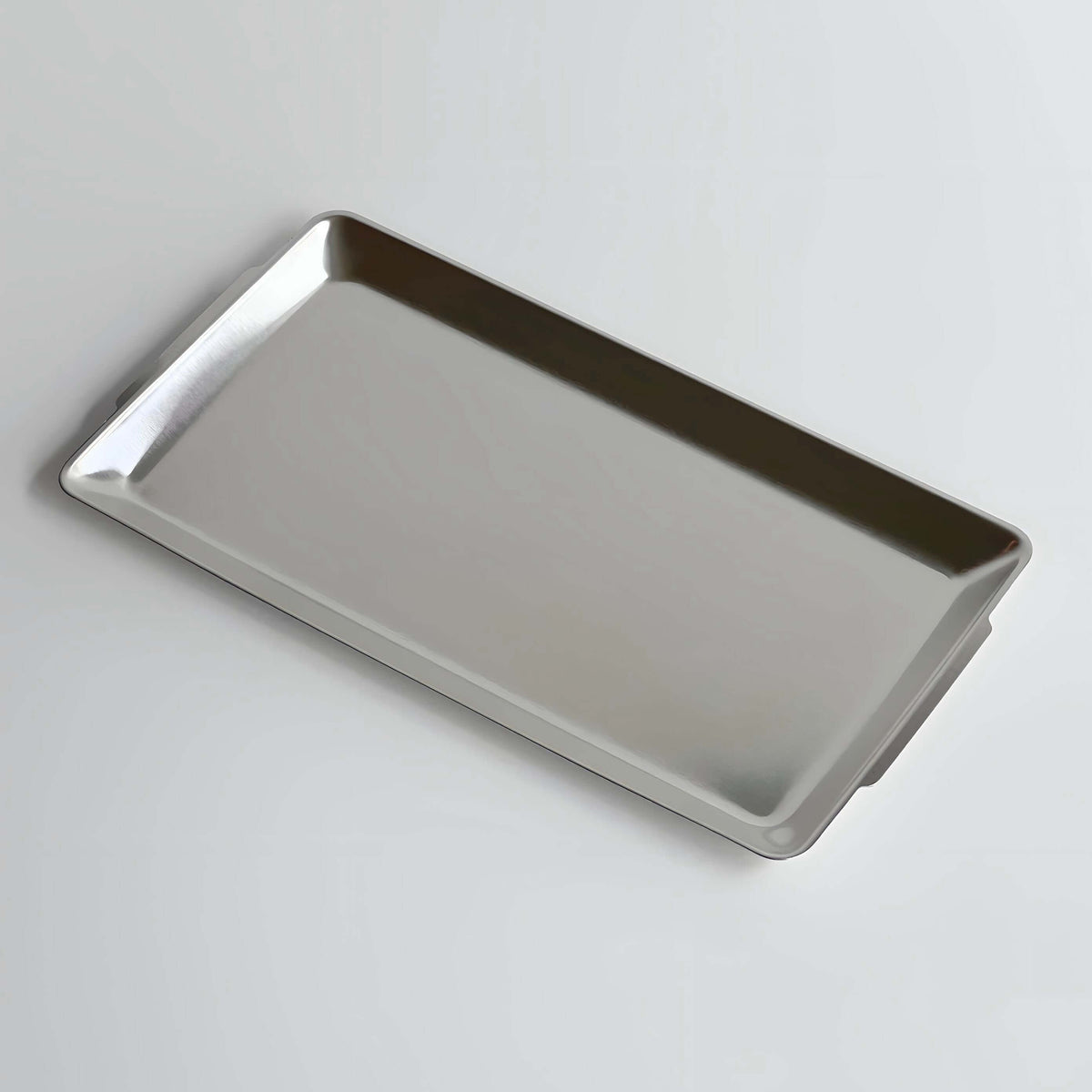 Industrial Stainless Steel Tray, minimalist design