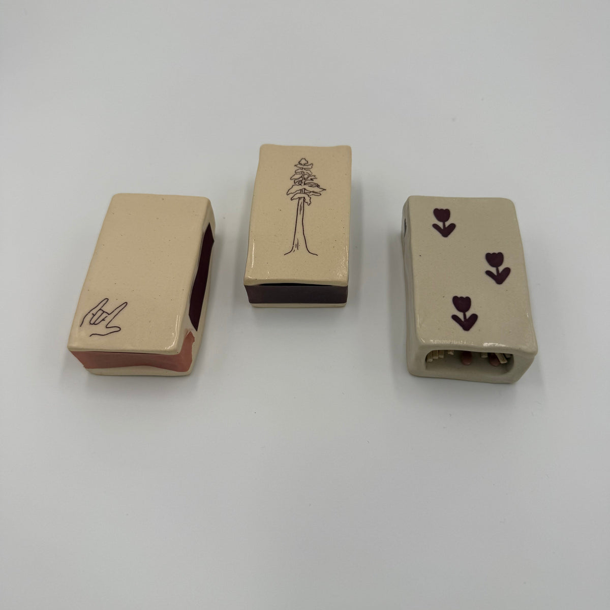 "I Love You" Matchbox
