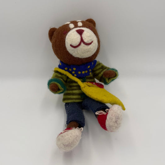Isaac Felt Bear Toy