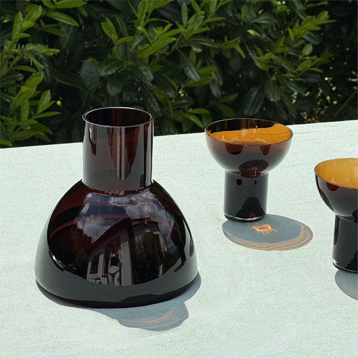 PLASH Carafe with PLASH Glasses