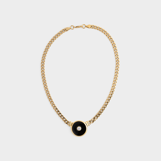 Luna Nera Pendant Necklace