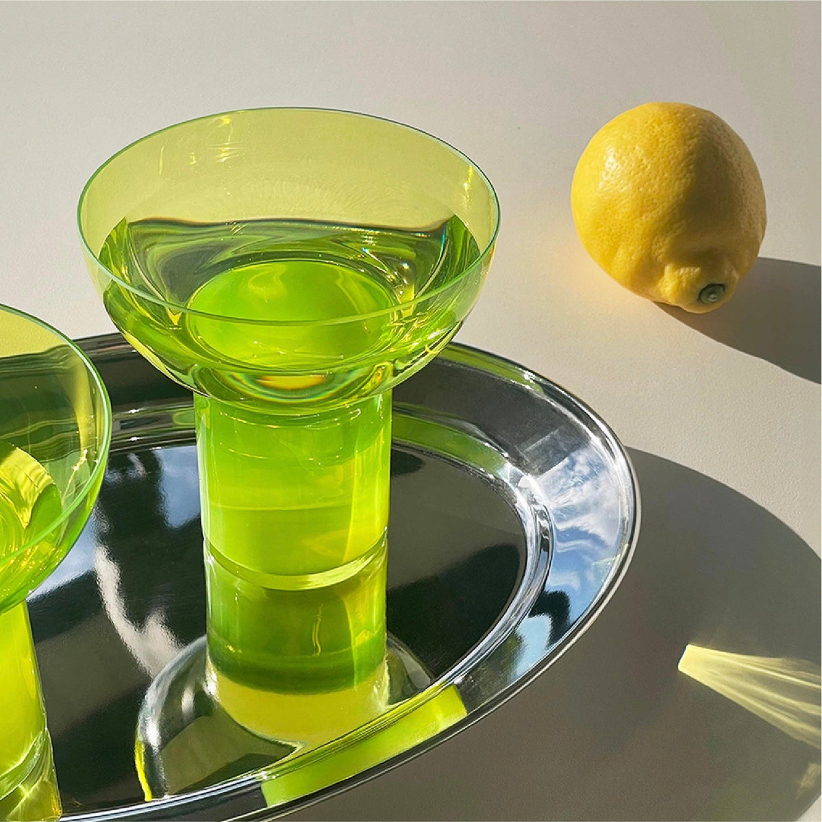 PLASH Glass in Green