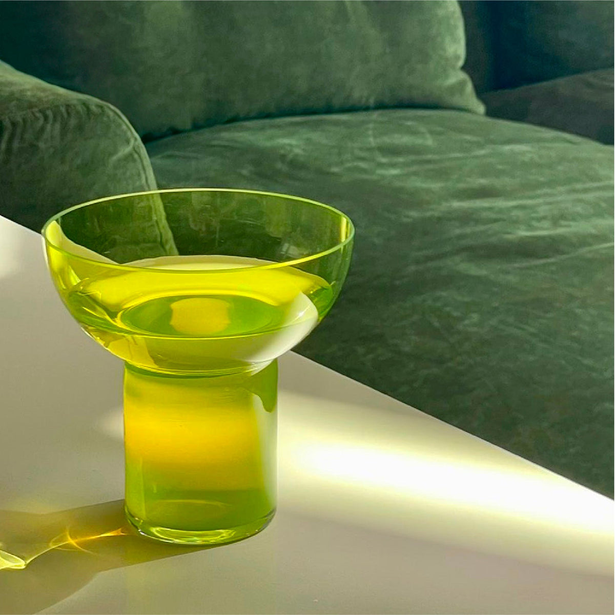 PLASH Glass in Green