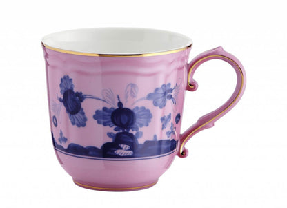 Ginori 1735 Oriente Italiano Mug, Azalea, side view