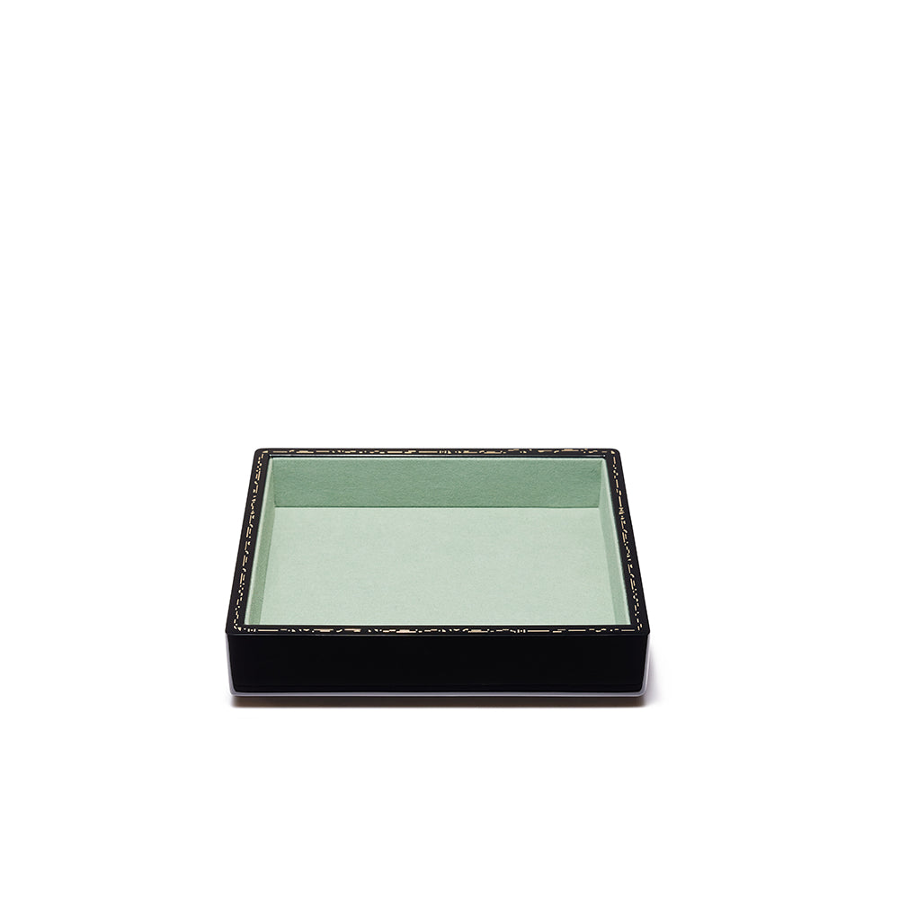 Trove Small Catchall Valet Tray - Jet Black
