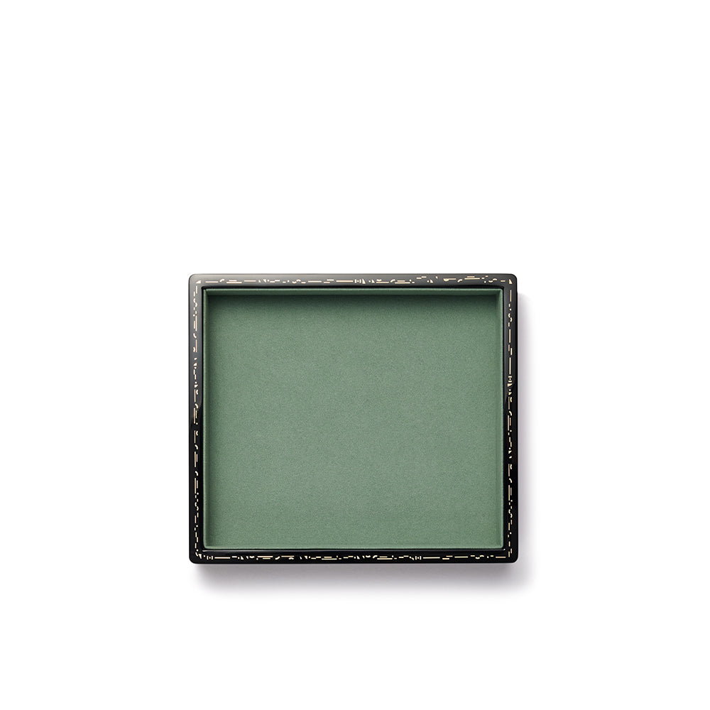 Trove Small Catchall Valet Tray - Jet Black