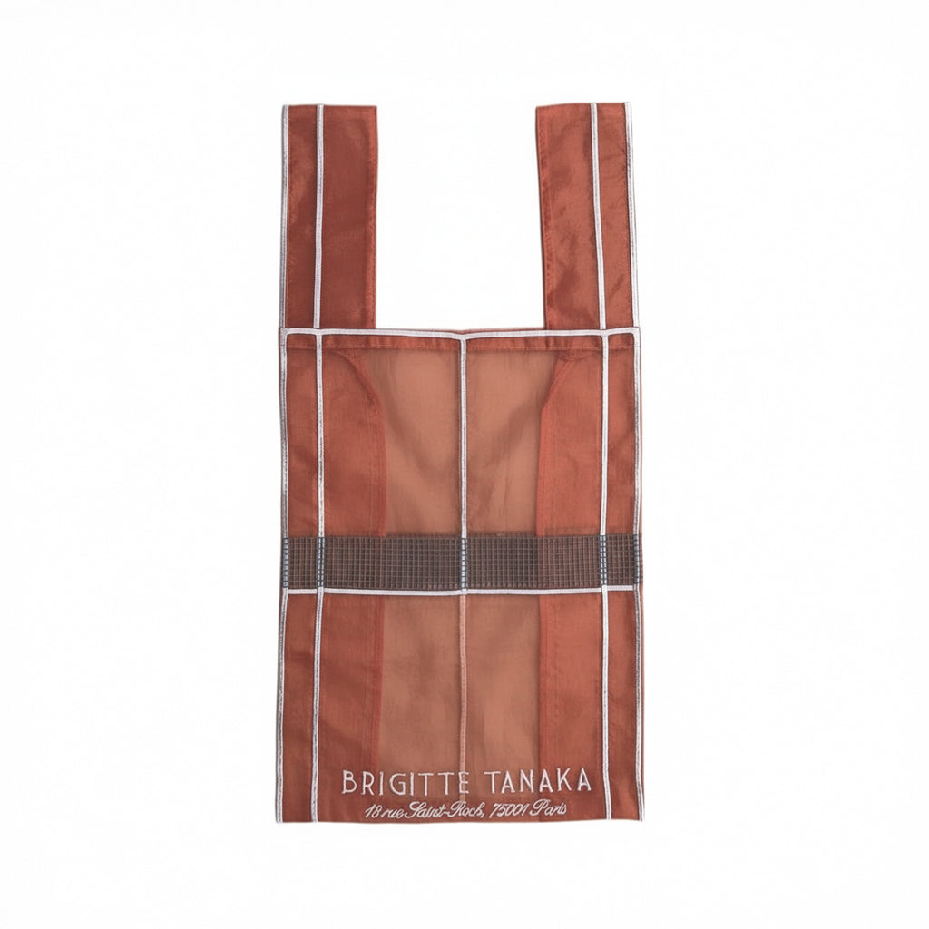 Tennis organza bag detail