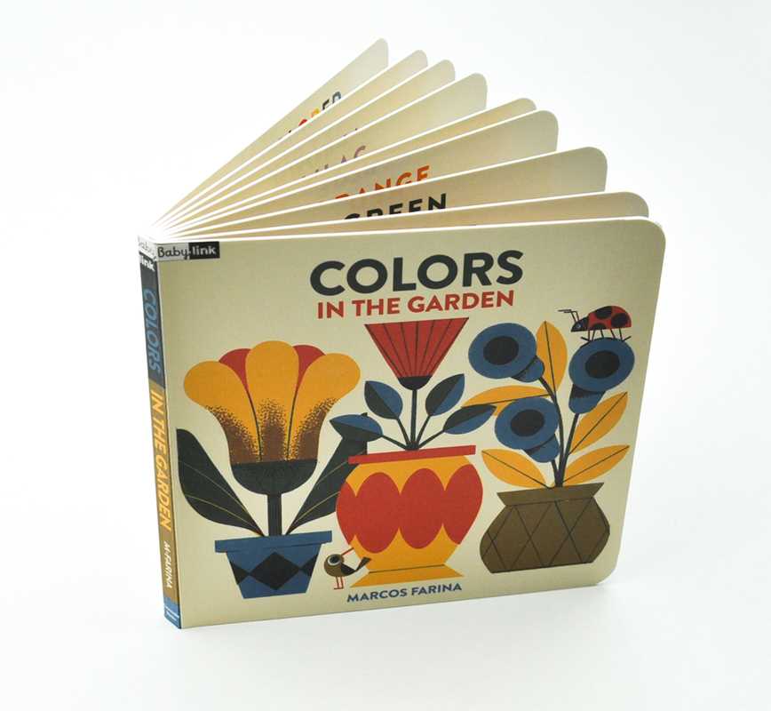 Babylink: Colors in the Garden by Marcos Farina