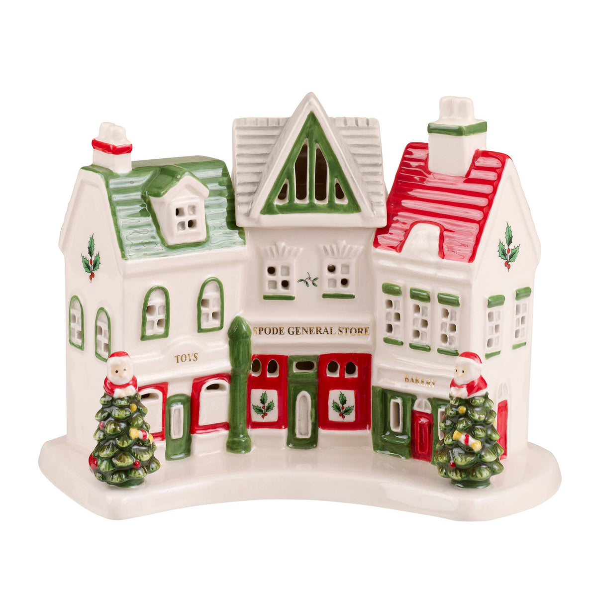 Spode Christmas Tree Village LED Shoppes