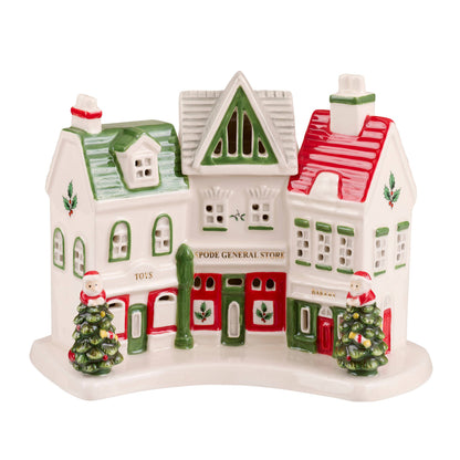 Spode Christmas Tree Village LED Shoppes
