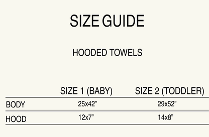 Ladybug Stripe Cotton Terry Kids Hooded Towel: Baby