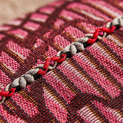 Hanna Jacquard Cushion: Feather Insert