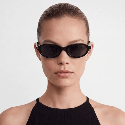 Acadia Black sunglasses side