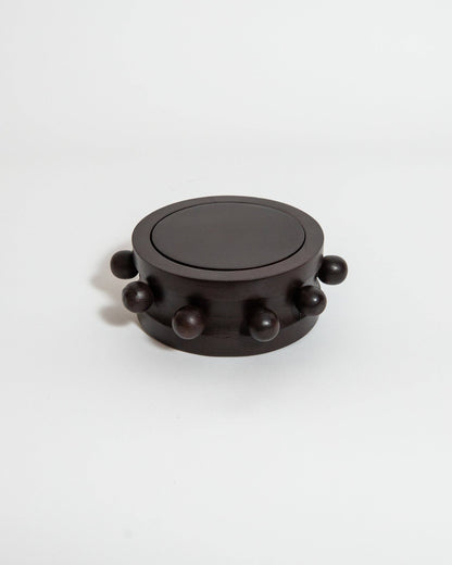 Kaiba Coaster Set in Acacia Wood: Acacia Wood