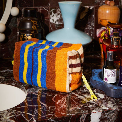 Nicolette Terry Pouch - Russet: Small