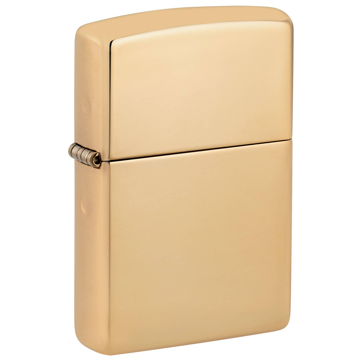 Zippo Classic High Polish Brass Windproof Lighter + Gift Kit