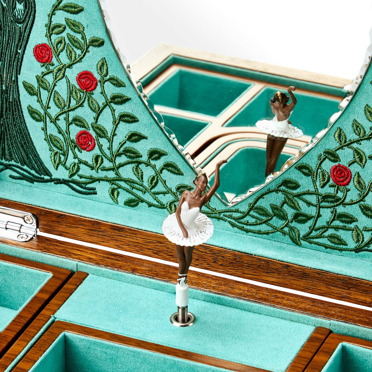 Ballet Musical Jewellery Box – Sleeping Beauty Walnut Wood: Sleeping Beauty Walnut Wood